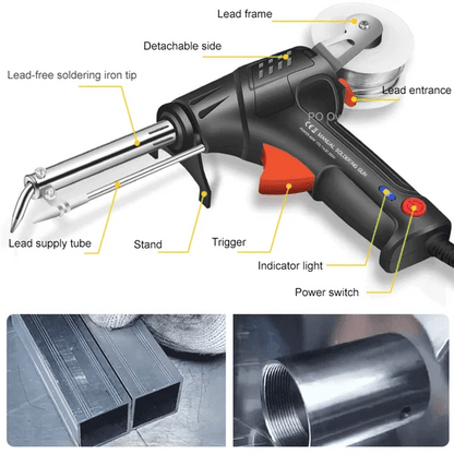 Sandsberg | 2-in-1 Welder | 20s Fast Heat-up | Light & Ergonomic | For Welding & Cutting