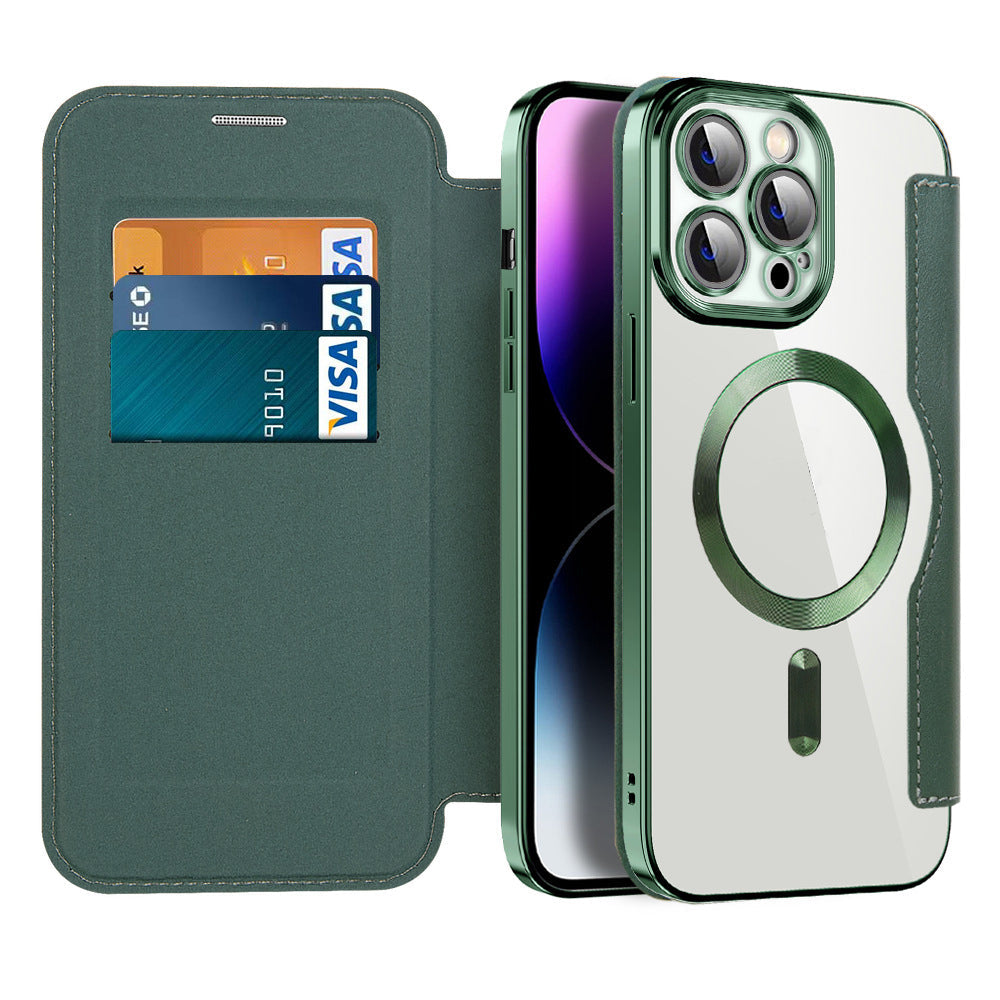 Sandsberg Flip Case with magnetic function for mobile phone