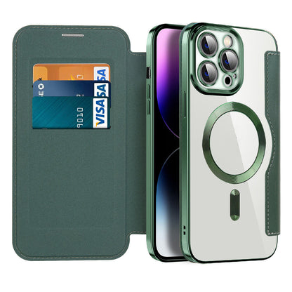 Sandsberg Flip Case with magnetic function for mobile phone
