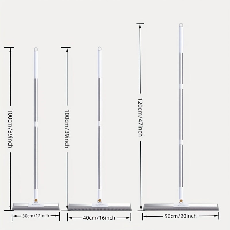 Floor wiper with rubber lip & TPE bristles | Brehn