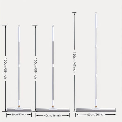 Floor wiper with rubber lip & TPE bristles | Brehn