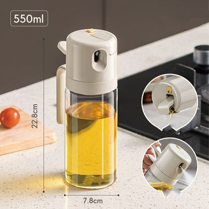 Skanto | Olivra - 2-Piece Automatic Oil Sprayer Bottle