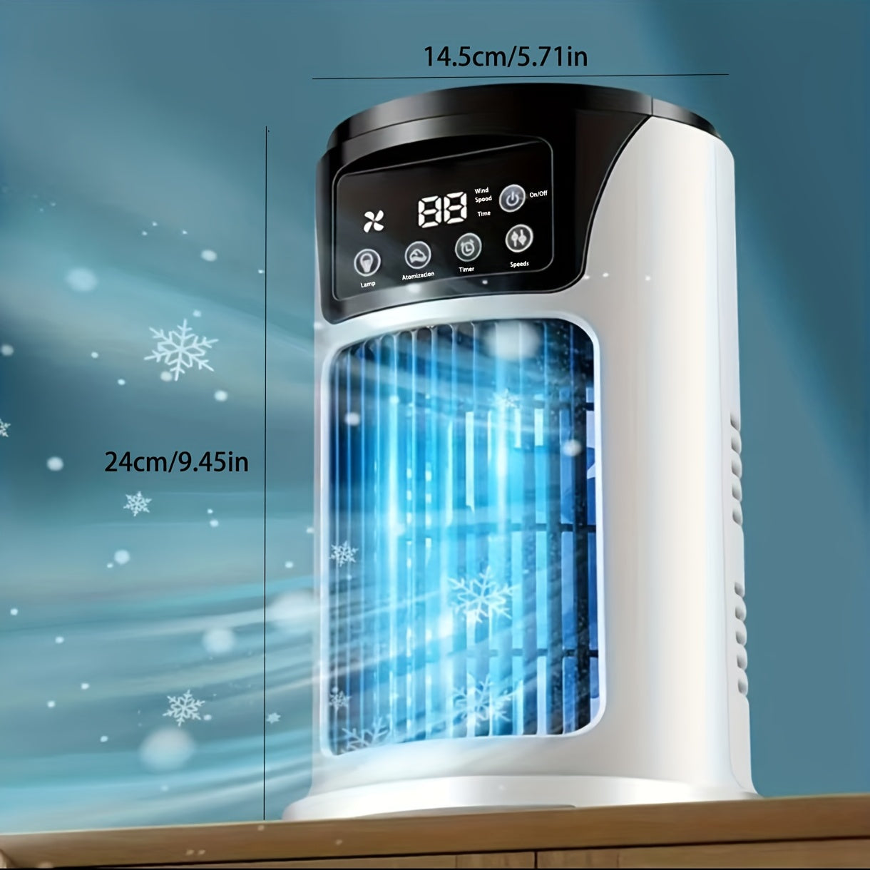 Stay Cool and Comfortable Anywhere with this Portable Air Conditioner & Humidifier! | Bowlift