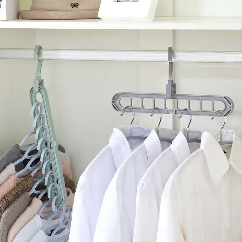 BowLift | 9 in 1 Wonder Hook Turbo — Finally order, space, and stress-free mornings in the wardrobe! (5 pieces)