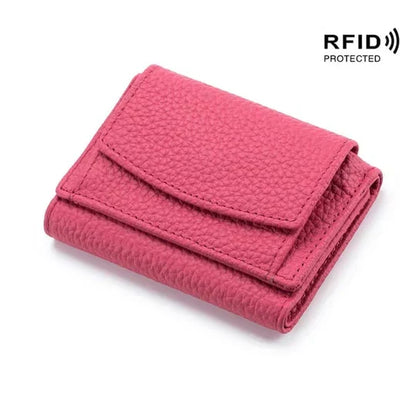 BowLift | RFID Blocking Wallet | Compact Leather Card Holder | Slim Travel Accessory for Men & Women