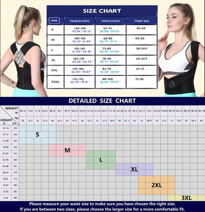 Skanto | Adjustable Ergonomic Posture Corrector – All-Day Support