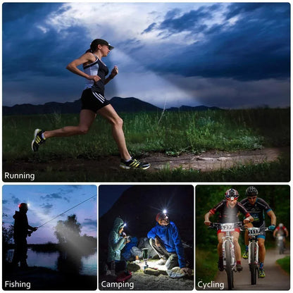 Skanto | Robust Waterproof LED Headlamp with Zoom and Rechargeable Battery
