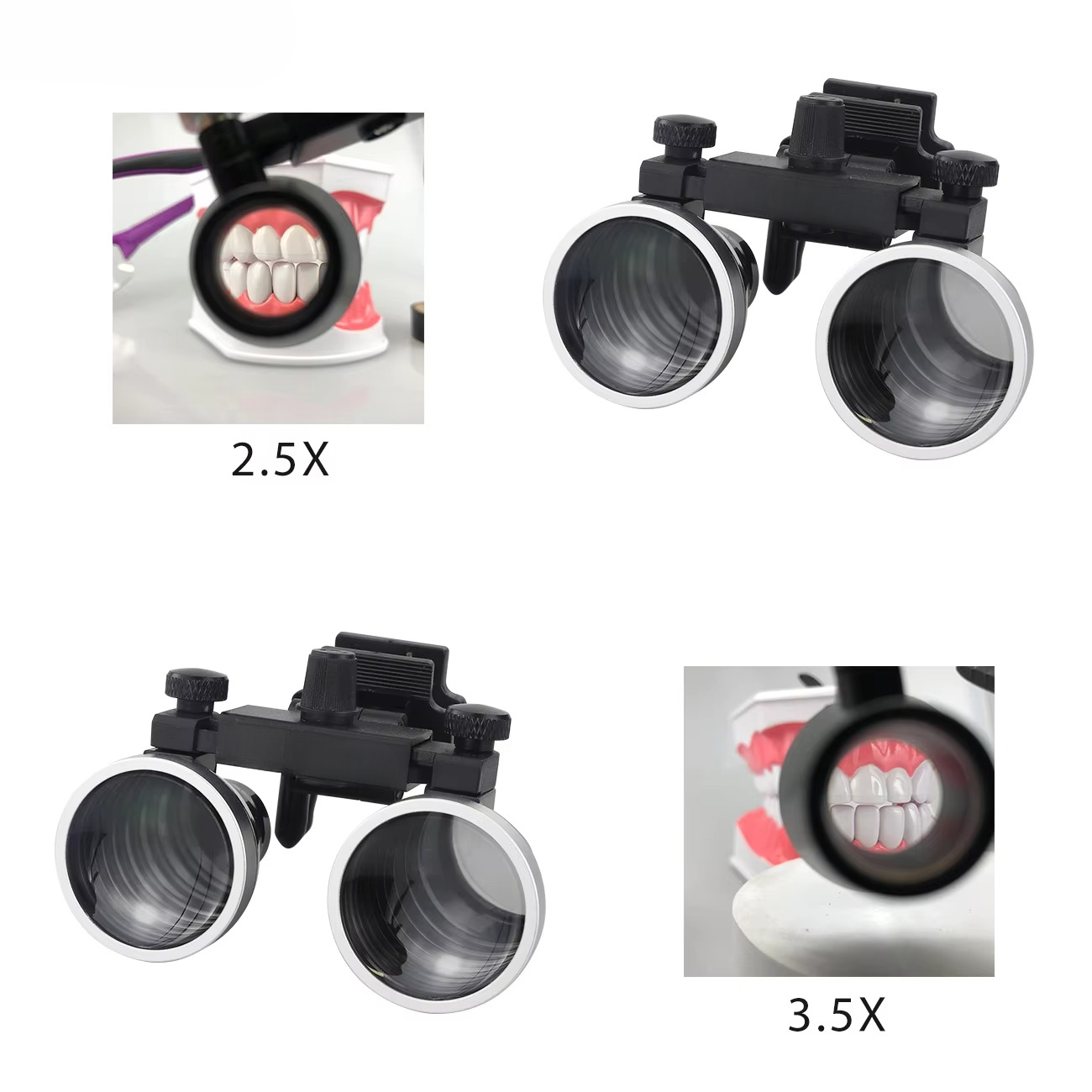 BowLift | Precision Dental Magnifying Loupes with Coated Optical Lenses 2.5X & 3.5X