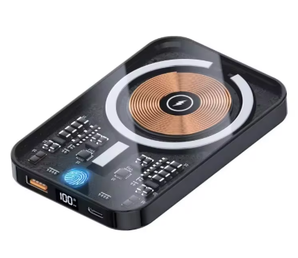 BowLift | Transparent Magnetic Mini Wireless Power Bank