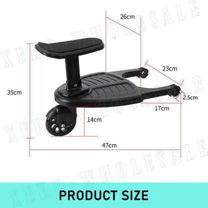 Skanto | Stroller Step Board Sit Stand Connector for Toddlers to Ride