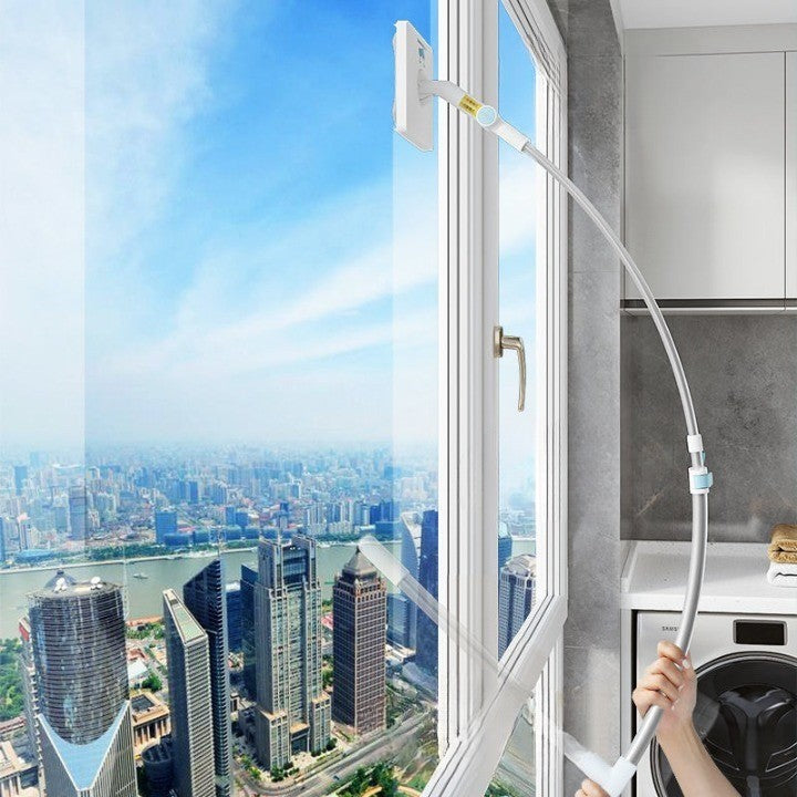 BowLift | Effortless Double-Sided Long Handle Window Cleaner Brush