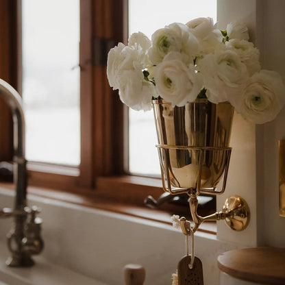 Frendorf | Vessona– Elegant opal wall vase for stylish home decoration