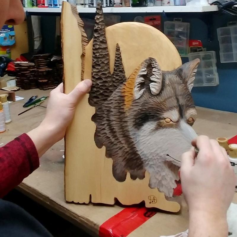 Skanto | Animal Engraving Craft Wall Decor