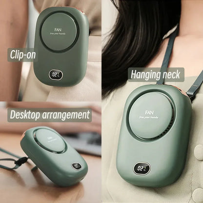 Portable Hanging Neck and Waist Fan | Karnz