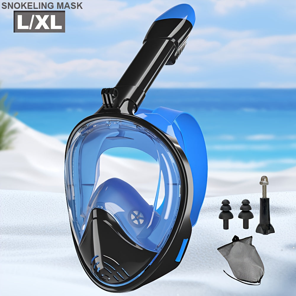 Full-face snorkel mask with 180° visibility | Bowlift
