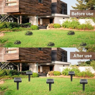 BowLift | Sonic Green Solar Animal Repeller with Ultrasound | Against Mice, Moles & Snakes | Weatherproof & Eco-Friendly