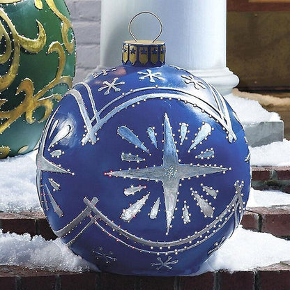 Skanto | Christmas Inflatable Decoration Ball | Outdoor Garden Ornament | 60cm PVC