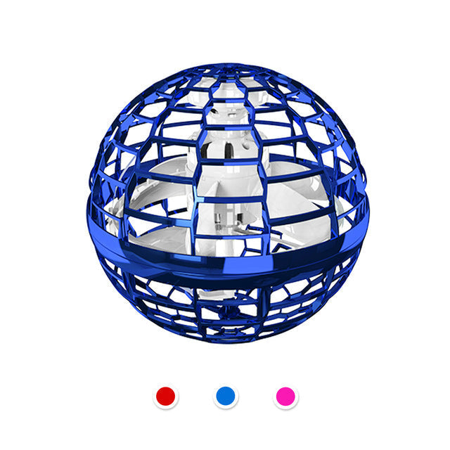 Flynova Pro Flying Ball Spin Toy Hand-controlled Drone Helicopter 360-degree Rotating Mini UFO with Light Kids Gifts