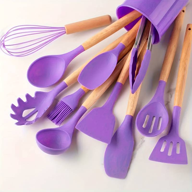 Canaya - Luxury Silicone Kitchen Utensil Set (12-Piece) Skanto