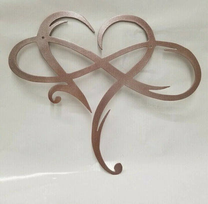 Endless Heart - Steel Wall Decor Metal Wall Art