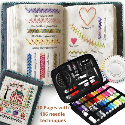 Skanto | ThreadZen – Simple Step-by-Step Embroidery for Instant Calm and Creativity