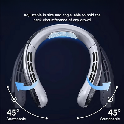 Portable Neck Air Conditioner Fan, rechargeable, bladeless, personal wearable