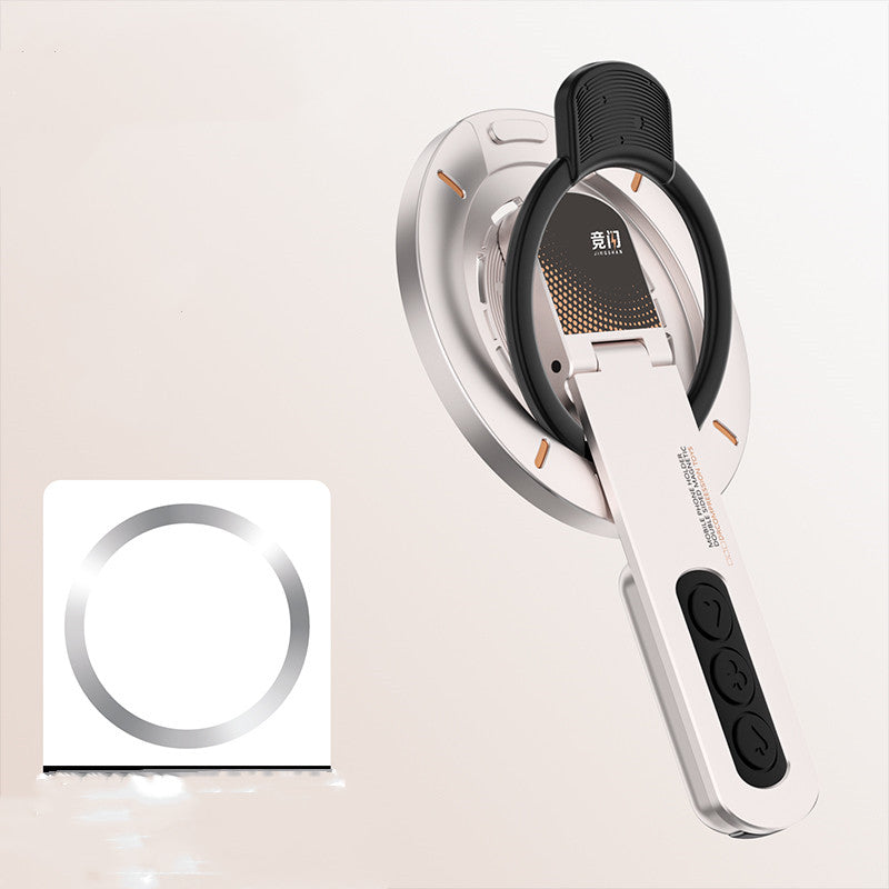 BowLift | Multi-Functional Magnetic Metal Rotating Phone Stand & Ring Holder