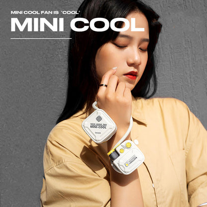 BowLift | Mini Portable Silent Neck Hanging Fan