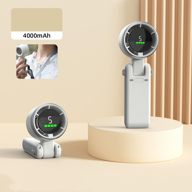 4000mAh Turbocharged Handheld Mini Fan | Bowlift