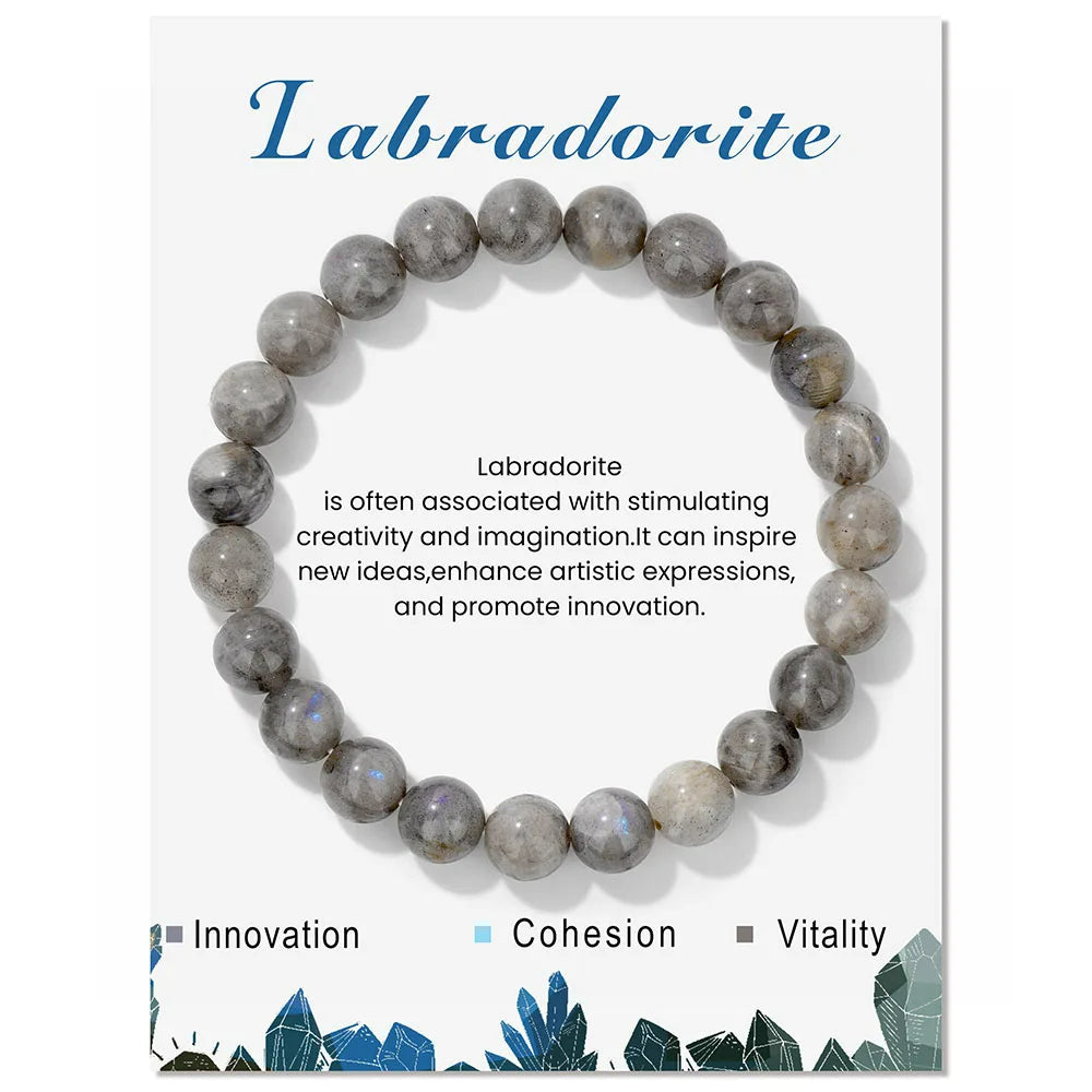 Skanto | Natural Crystal Healing Energy Bracelet - Aria