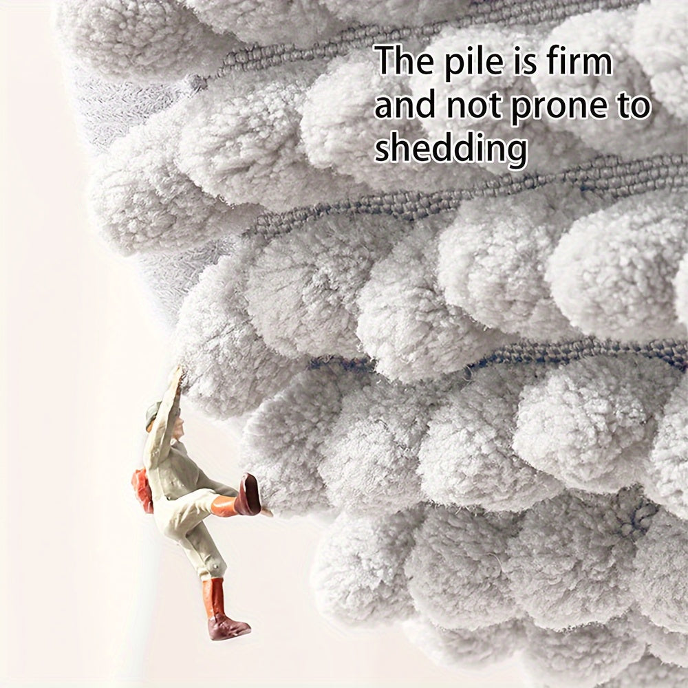 Brehn | Corner Bath Mat Lunava | L-Shape for Shower & Corner | Non-slip & Soft | 40x40x80 cm