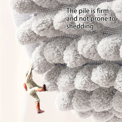 Brehn | Corner Bath Mat Lunava | L-Shape for Shower & Corner | Non-slip & Soft | 40x40x80 cm
