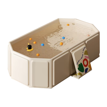 LullaBabe Portable Foldable Baby Bathtub — Enjoy Safe, Relaxed Baby Bathing Anywhere | Bowlift