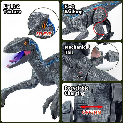 Skanto | Interactive Dinosaur with Lights and Sound for Prehistoric Play Fun