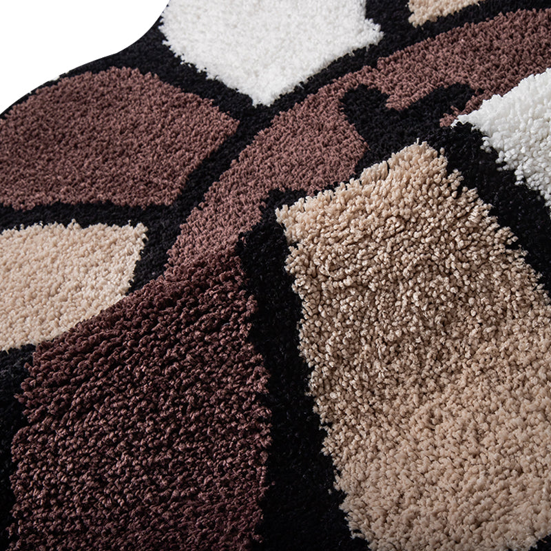 BowLift | Retro Rainbow Smiling Face Tufted Rug