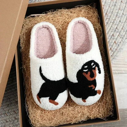 Skanto | Dachsund Wursthund Slippers