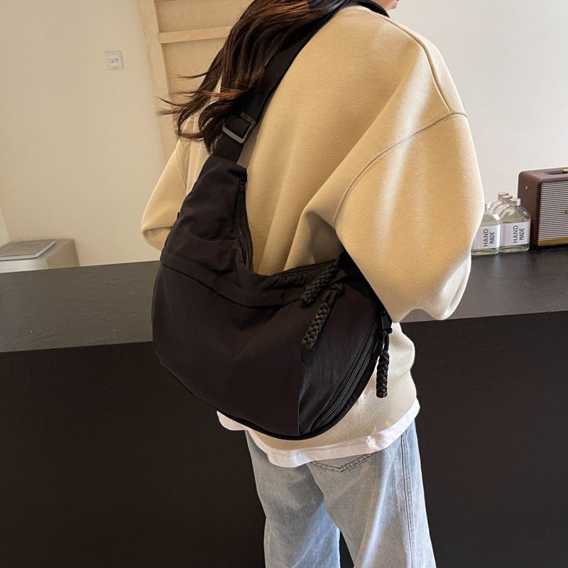 Skanto | EVERCARRY – Nylon Shoulder Bag with Smart Compartments for Everyday Use