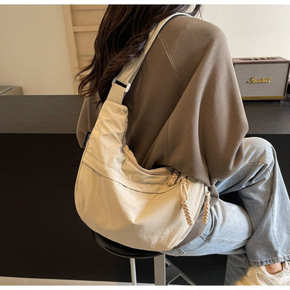 Skanto | EVERCARRY – Nylon Shoulder Bag with Smart Compartments for Everyday Use
