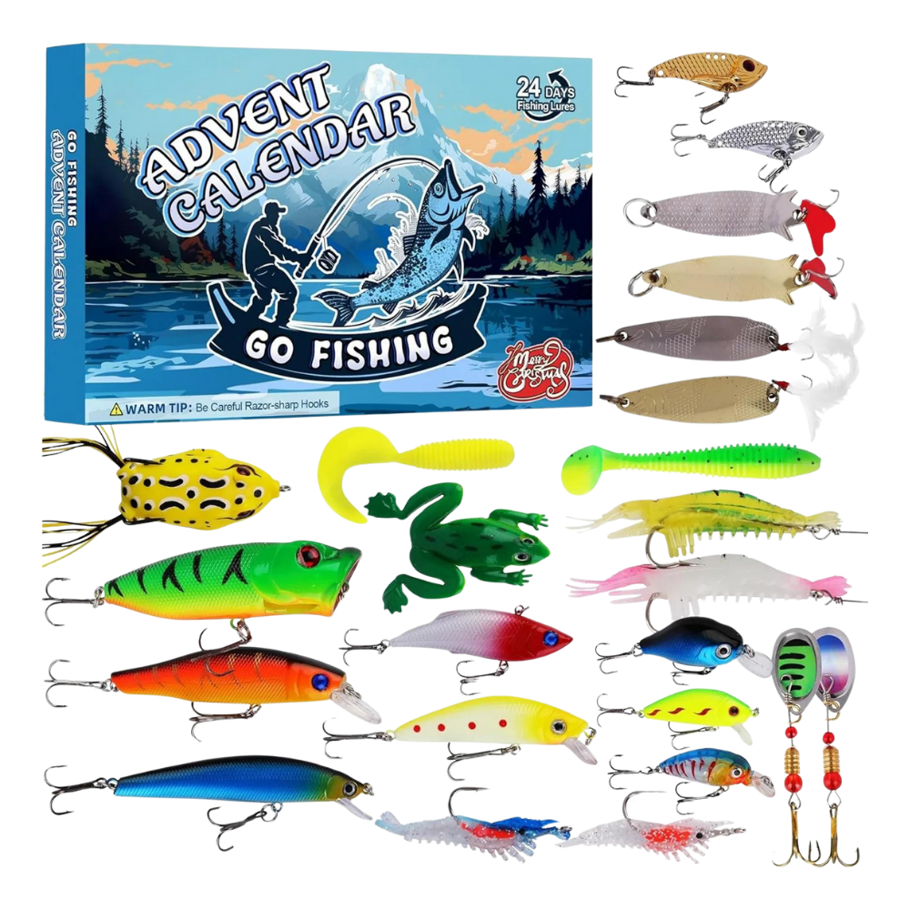 Fishing Advent Calendar With Daily Surprises