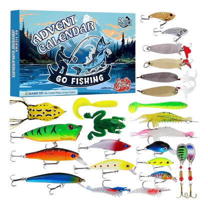 Fishing Advent Calendar With Daily Surprises