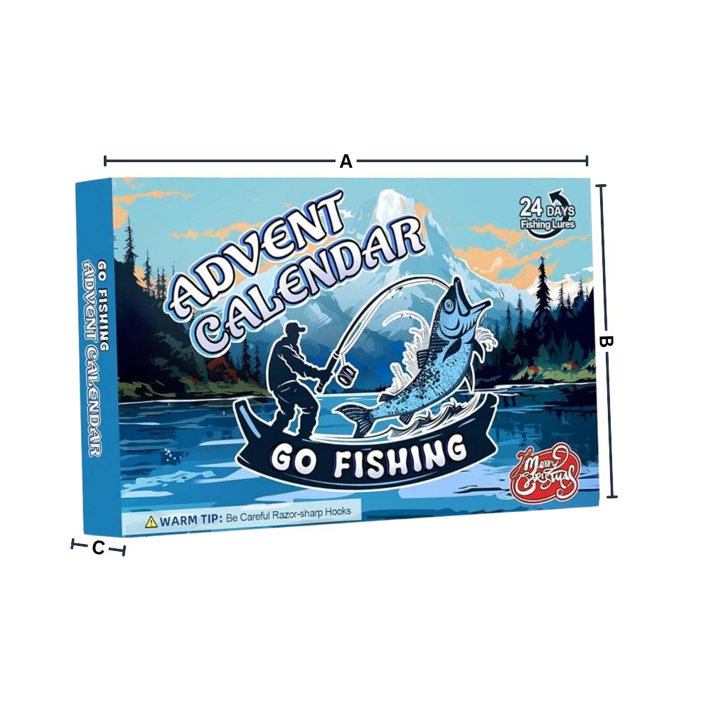 Fishing Advent Calendar With Daily Surprises