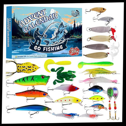 Fishing Advent Calendar With Daily Surprises