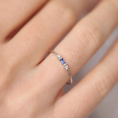 BowLift | Dainty & Baguette Diamond Ring