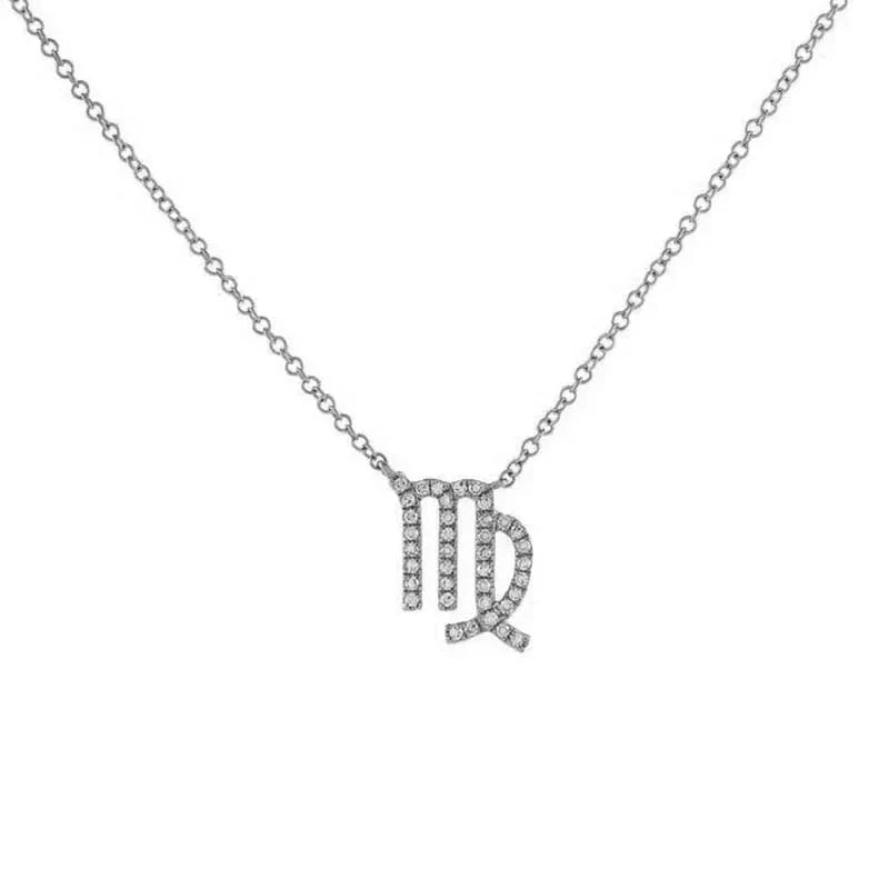 Skanto | Dainty Diamond Zodiac Sign Necklace