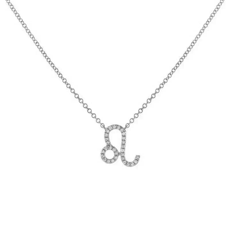 Skanto | Dainty Diamond Zodiac Sign Necklace