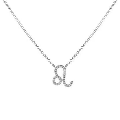 Skanto | Dainty Diamond Zodiac Sign Necklace