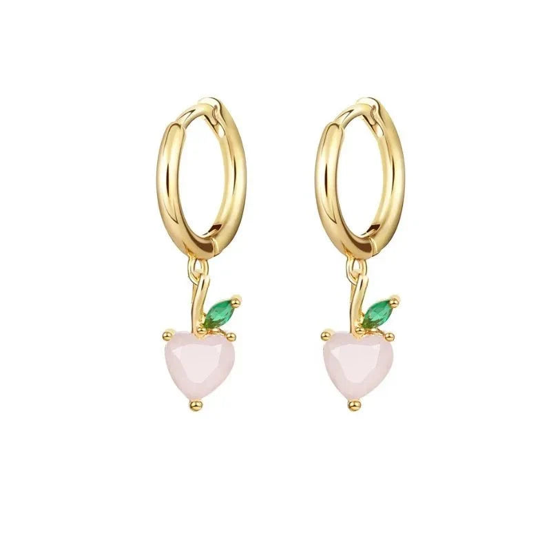 BowLift | Dainty Fruit Hoop & Stud Earrings
