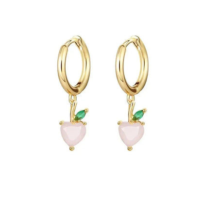 BowLift | Dainty Fruit Hoop & Stud Earrings