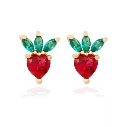 BowLift | Dainty Fruit Hoop & Stud Earrings
