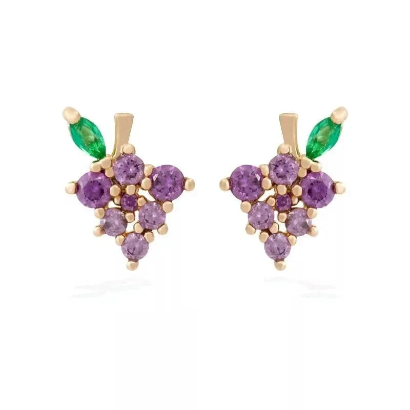 BowLift | Dainty Fruit Hoop & Stud Earrings